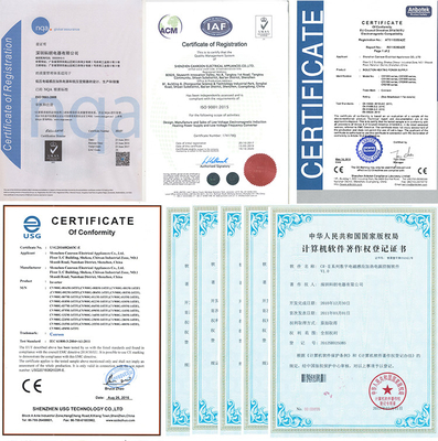 Metal IGBT Frequency Induction Heating Machine Induction Heating Theory CE ISO Certified